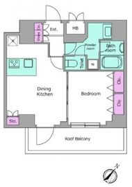 ラクラス押上 702 間取り図