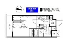 グランドコンシェルジュ神楽坂α 4階 間取り図