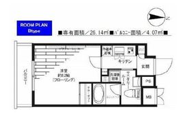 グランドコンシェルジュ神楽坂α 5階 間取り図