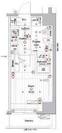 プレミアムキューブ品川戸越#mo 1階 間取り図