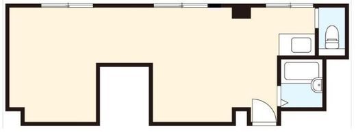 赤坂レジデンシャルホテル 10階 間取り図