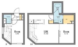 LEGALAND不動前ANNEX (リーガランド不動前アネックス) 101 間取り図