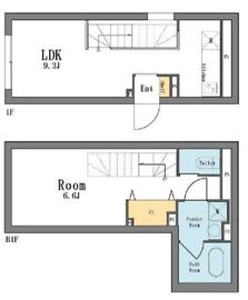LEGALAND不動前ANNEX (リーガランド不動前アネックス) 103 間取り図