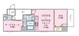 IL PRIMO KISOYA 603 間取り図
