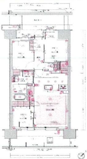 プラウドシティ方南町 1階 間取り図