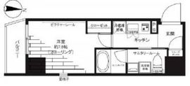 グランドコンシェルジュ神楽坂α 1階 間取り図