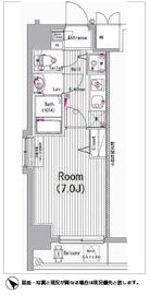 グランド・ガーラ新横浜South 9階 間取り図