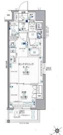 デュオステージ横濱伊勢佐木 6階 間取り図