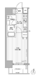 カーサラスク目白台 301 間取り図