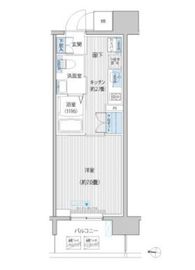 セントラーレ新城 1102 間取り図
