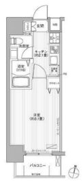 カーサラスク目白台 601 間取り図