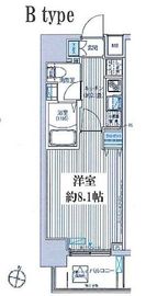 カーサラスク目白台 801 間取り図