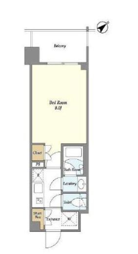 BluRock東神奈川 503 間取り図