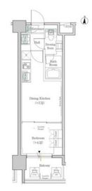 ワンルーフレジデンス錦糸町 303 間取り図
