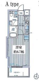 カーサラスク目白台 102 間取り図