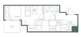 Weave Place 神田イースト (ウィーヴプレイス神田イースト) 12階 間取り図