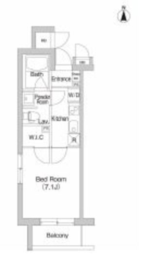 プライムアーバン川崎南幸町 401 間取り図