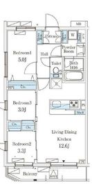 テラス杉並方南町 312 間取り図
