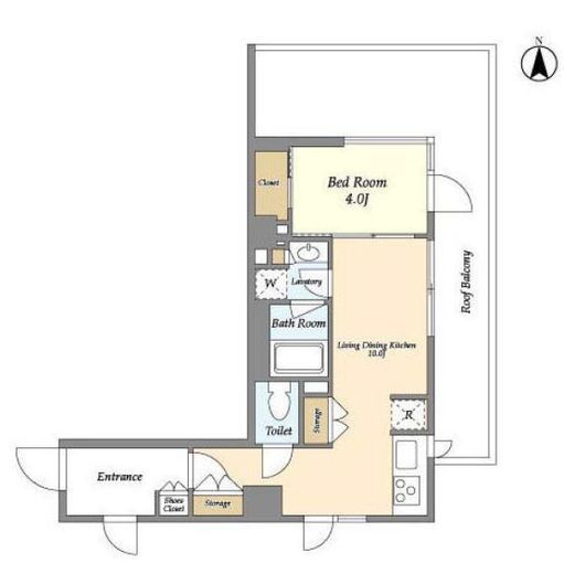 JP noie 駒沢大学 503 間取り図