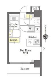 プライムメゾン森下 207 間取り図