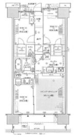 シティテラス川崎鈴木町グランドシーズンズ 12階 間取り図