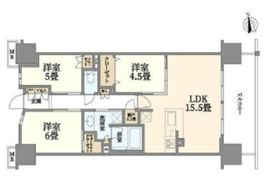 グレーシア湘南藤沢テラス 14階 間取り図