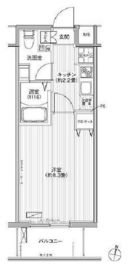 カーサラスク目白台 702 間取り図