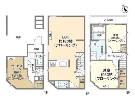 Kolet川崎宮内 (コレット川崎宮内)#02 #02 間取り図