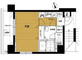 トーシンフェニックス南麻布 4階 間取り図
