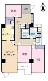 ルミナス一番町 6階 間取り図