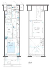 ZOOM新宿御苑前 1402 間取り図