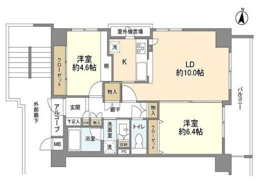 アルス横浜台町 8階 間取り図