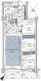 グランドメゾンThe山手249 1階 間取り図
