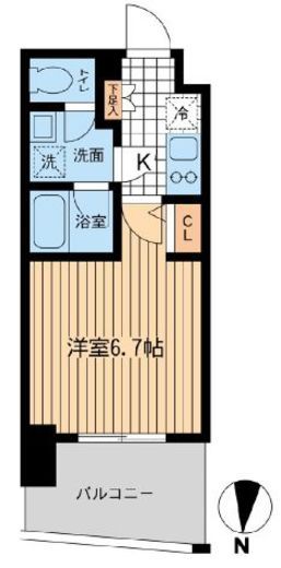 KDXレジデンス大山 708 間取り図