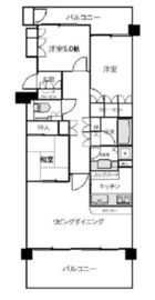 ハウスソラーナ 3階 間取り図