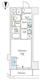 ラティエラ練馬 504 間取り図