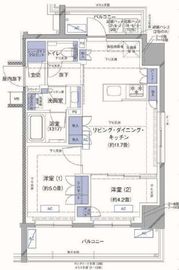 ラティエラ横濱大通り公園 807 間取り図