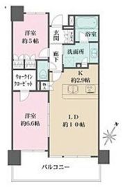 リステージ赤羽台ヒルトップテラス 4階 間取り図