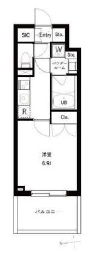 アーバンパーク高井戸 210 間取り図