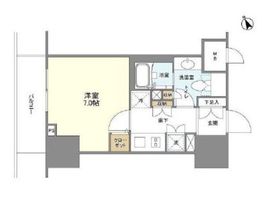 BLESS蔵前 306 間取り図