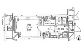 ステージファースト三軒茶屋アジールコート 8階 間取り図