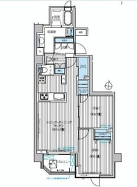 カスタリア目黒平町 503 間取り図