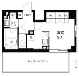 アーバンパーク高井戸 411 間取り図