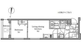レジディア千鳥町 506 間取り図
