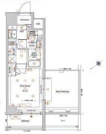 Log反町sta. (ログ反町sta.) 7階 間取り図