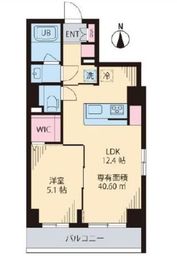 COURT TAKETOKUIII (コートタケトク3) 304 間取り図