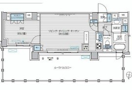 カスタリア目黒平町 504 間取り図