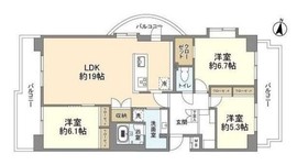 セソール川崎京町ハイライズフィフスピア 13階 間取り図