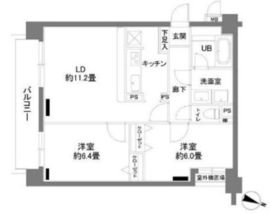 カスタリア原宿 305 間取り図