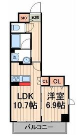 LA BELJOUR錦糸町 (ラベルジュー錦糸町) 705 間取り図